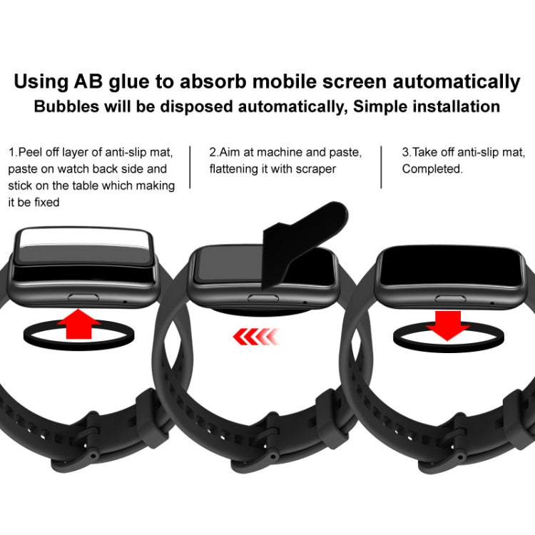 imak Plexiglass HD Watch Protective Film, For Redmi Watch 3 Active