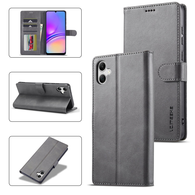 LC.IMEEKE Calf Texture Leather Phone Case, For Samsung Galaxy A05, For Samsung Galaxy A05S, For Samsung Galaxy A35 5G, For Samsung Galaxy S24 Ultra 5G