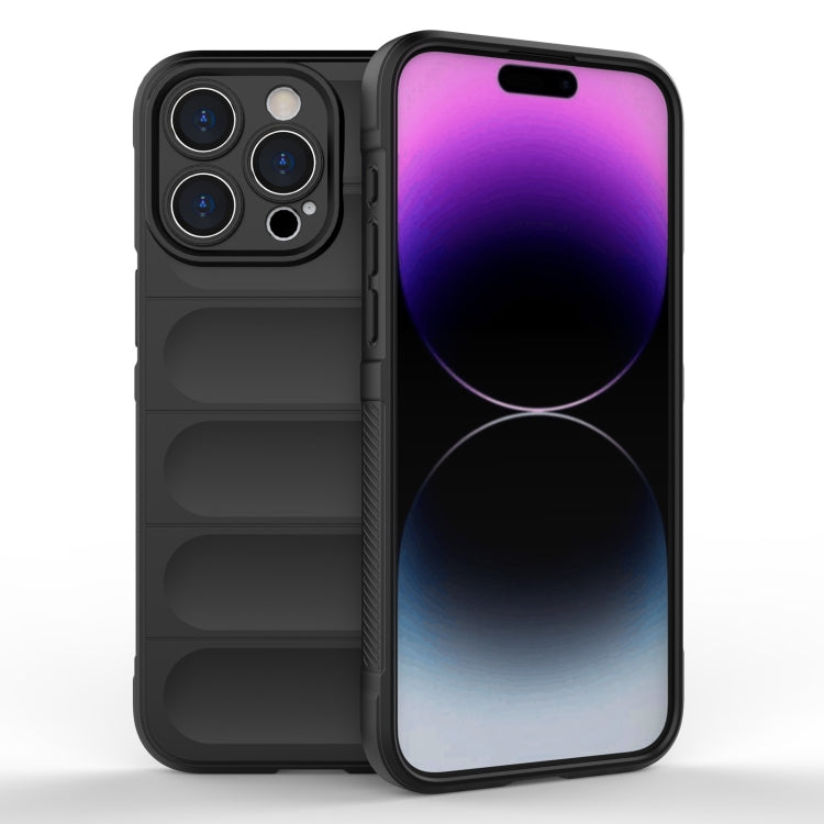 Magic Shield TPU + Flannel Phone Case, For iPhone 16, For iPhone 15 Pro Max