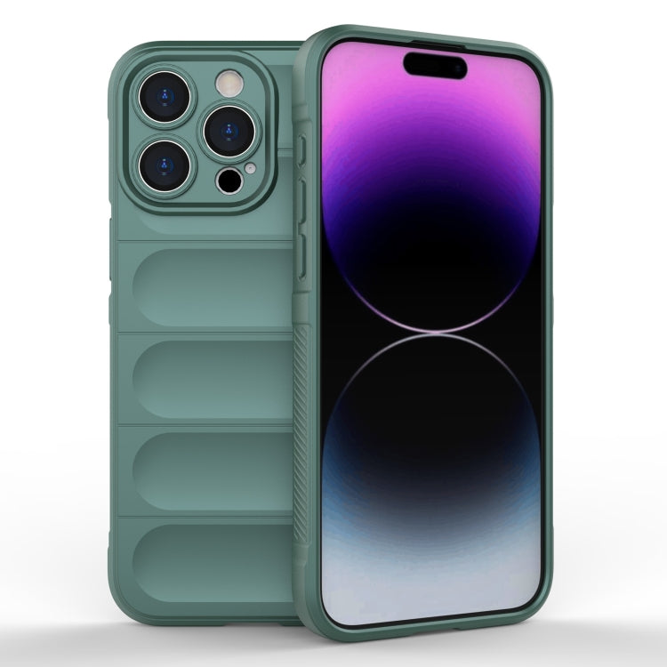 Magic Shield TPU + Flannel Phone Case, For iPhone 16, For iPhone 15 Pro Max