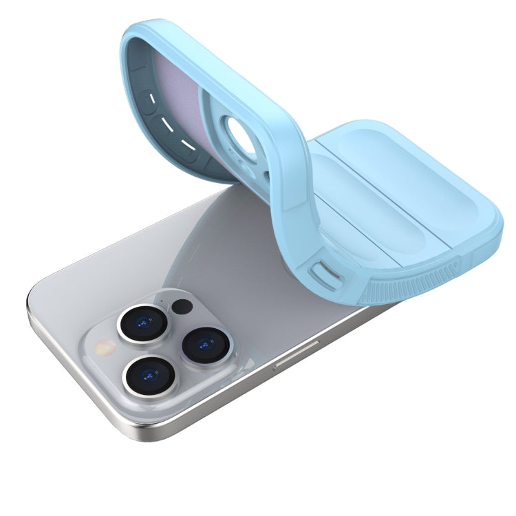 Magic Shield TPU + Flannel Phone Case, For iPhone 15 Pro, For iPhone 15 Plus