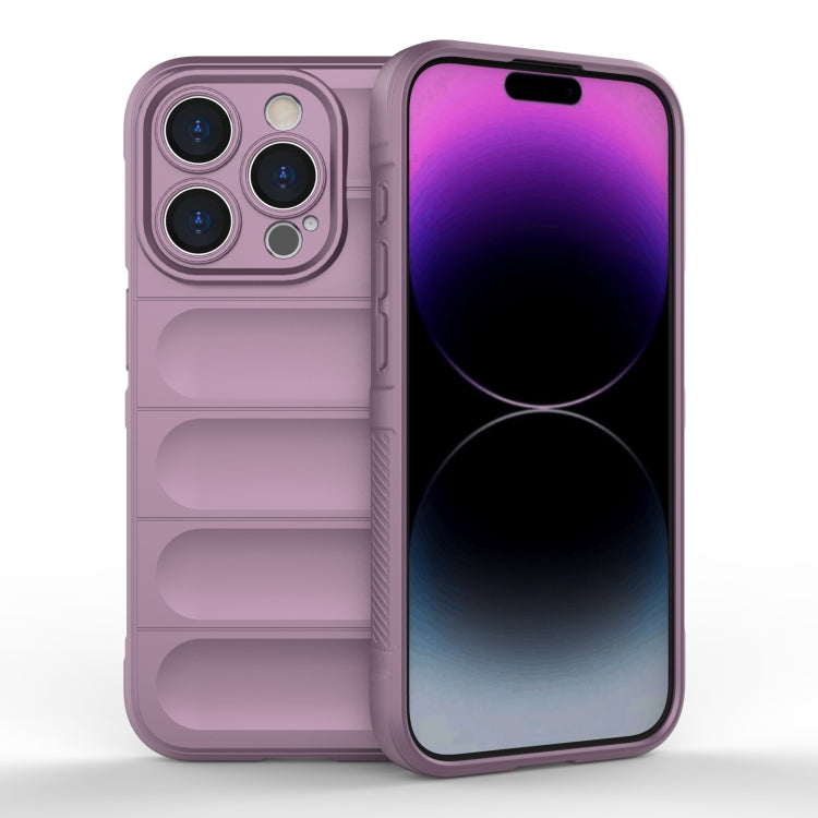 Magic Shield TPU + Flannel Phone Case, For iPhone 15 Pro, For iPhone 15 Plus