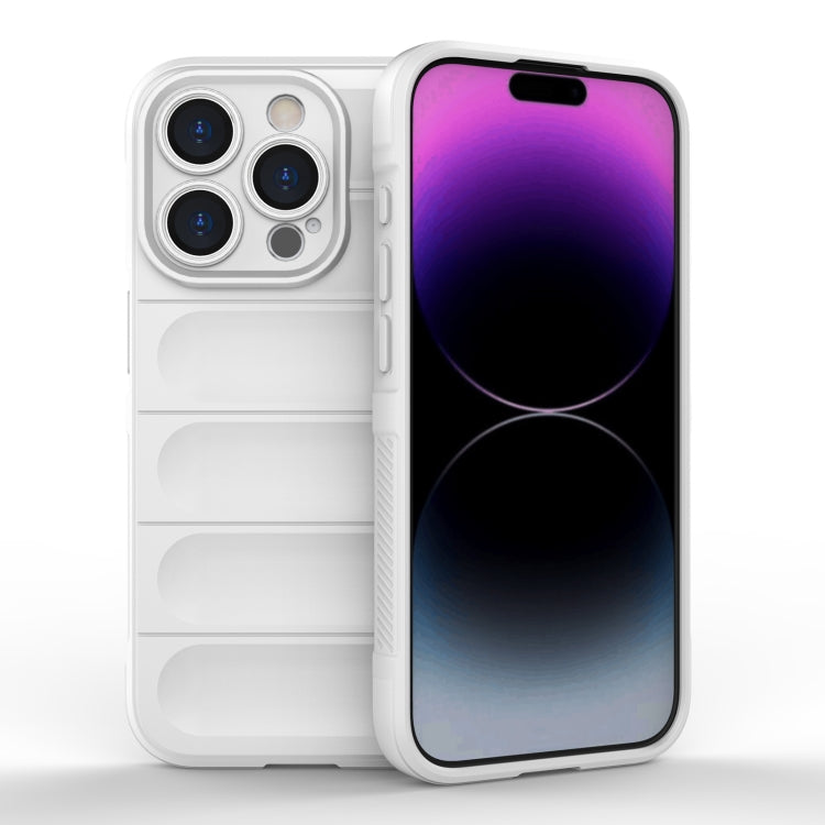 Magic Shield TPU + Flannel Phone Case, For iPhone 15 Pro, For iPhone 15 Plus