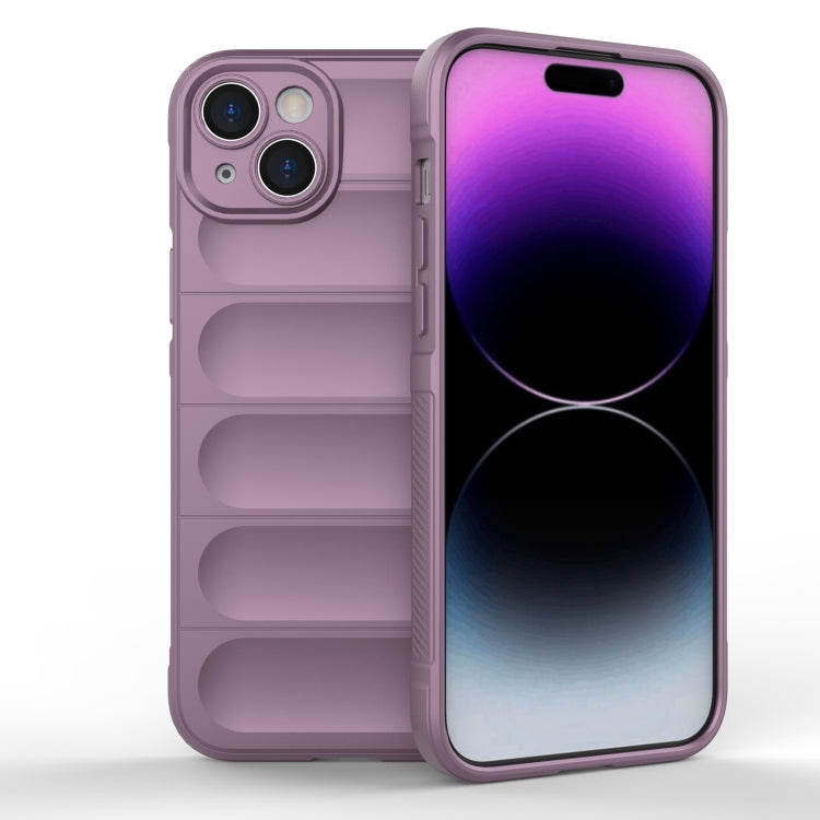 Magic Shield TPU + Flannel Phone Case, For iPhone 15 Pro, For iPhone 15 Plus