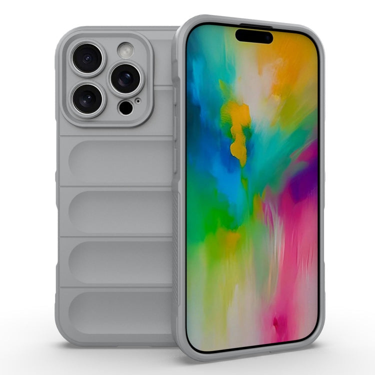 Magic Shield TPU + Flannel Phone Case, For iPhone 16 Pro, For iPhone 16 Plus