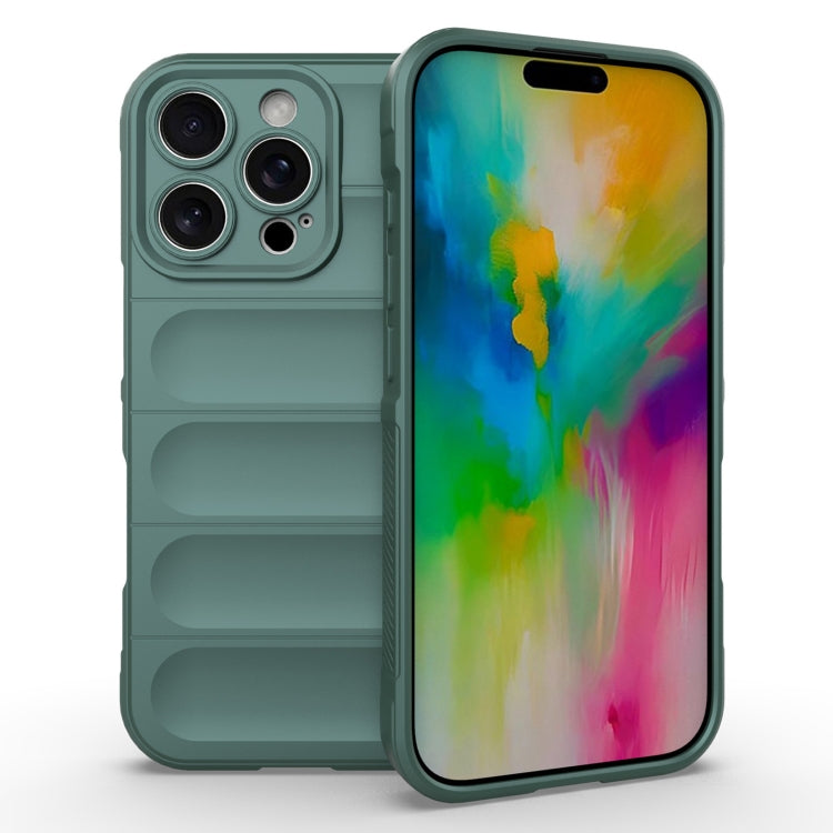 Magic Shield TPU + Flannel Phone Case, For iPhone 16 Pro, For iPhone 16 Plus