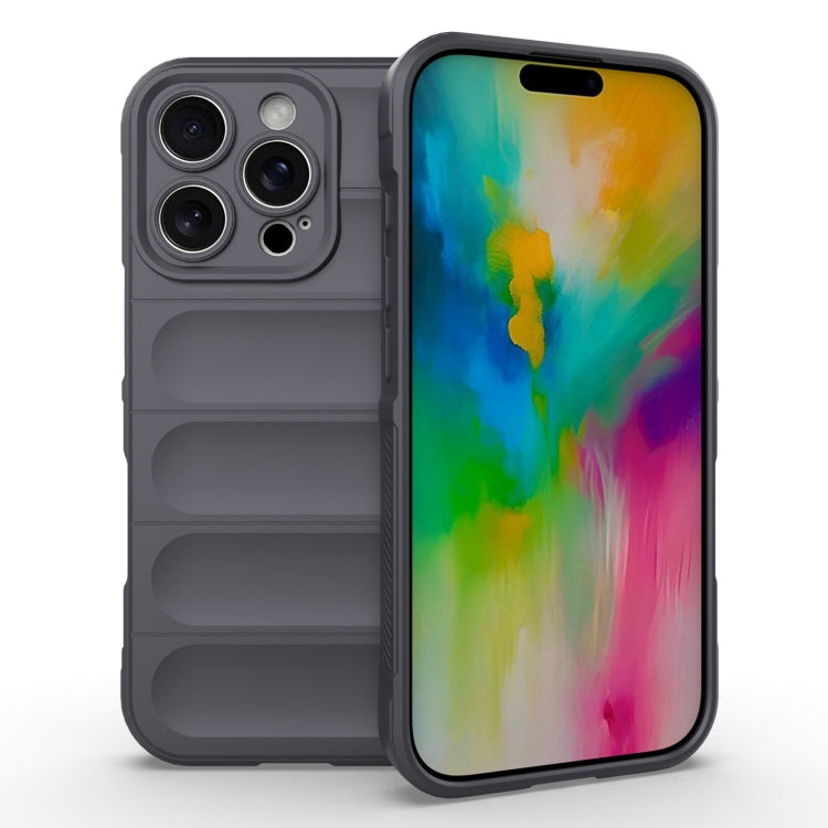 Magic Shield TPU + Flannel Phone Case, For iPhone 16 Pro, For iPhone 16 Plus