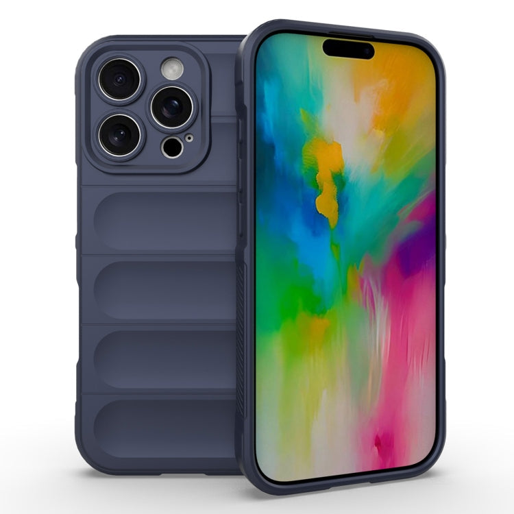 Magic Shield TPU + Flannel Phone Case, For iPhone 16 Pro, For iPhone 16 Plus