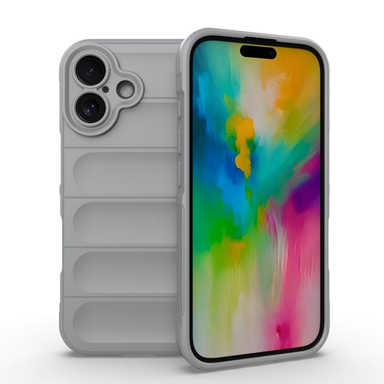 Magic Shield TPU + Flannel Phone Case, For iPhone 16, For iPhone 15 Pro Max