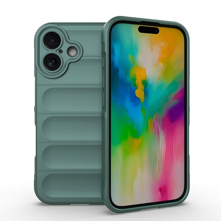 Magic Shield TPU + Flannel Phone Case, For iPhone 16, For iPhone 15 Pro Max
