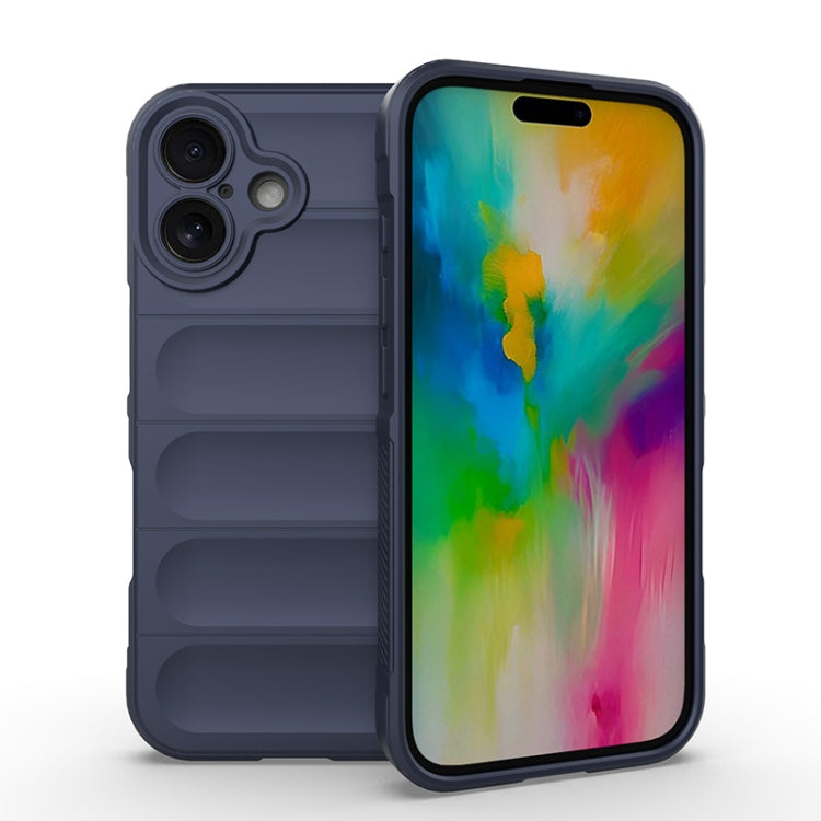 Magic Shield TPU + Flannel Phone Case, For iPhone 16, For iPhone 15 Pro Max