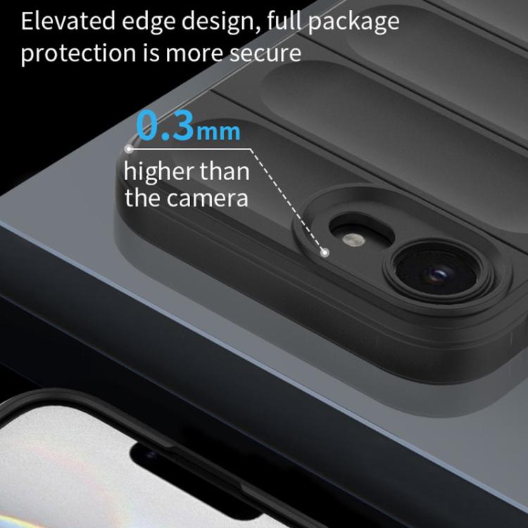 Magic Shield TPU + Flannel Phone Case, For iPhone 17e / 16e, For iPhone 17 Pro Max