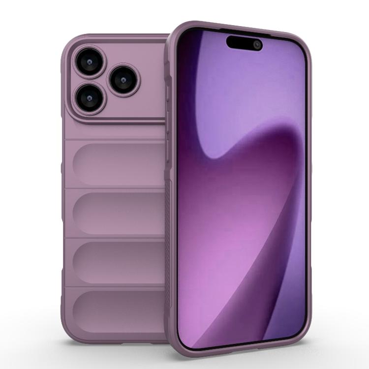 Magic Shield TPU + Flannel Phone Case, For iPhone 17e / 16e, For iPhone 17 Pro Max