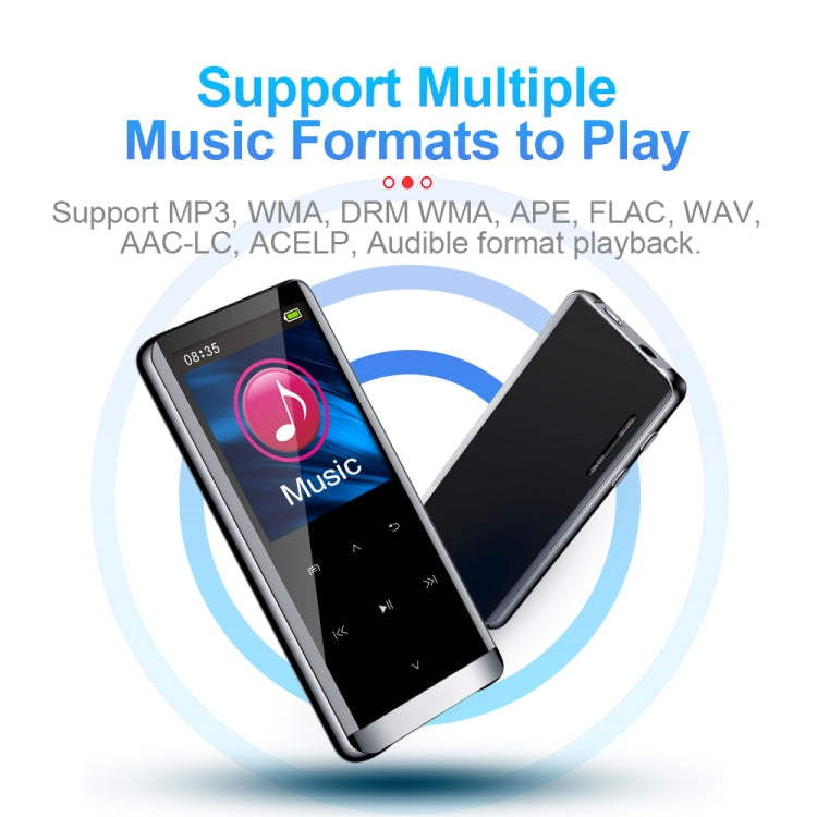 JNN M13 1.8 Inch LCD Screen Touch HiFi MP3 Player, Memory:16GB(Without Bluetooth)