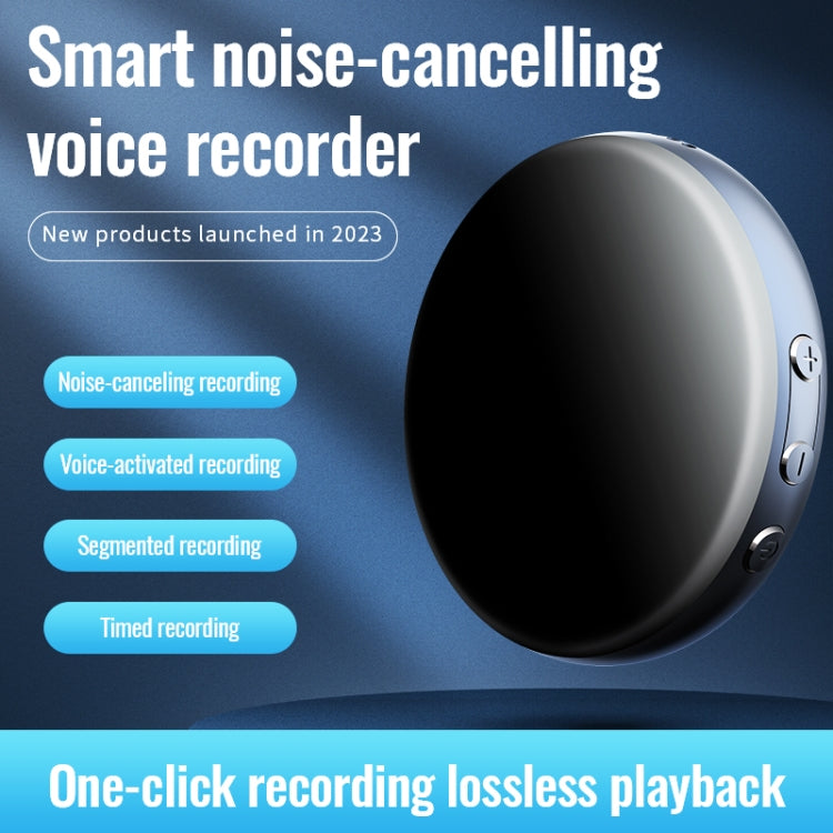 JNN M29 Portable Noise Reduction Smart Voice Control Magnetic Recorder, Memory:16GB