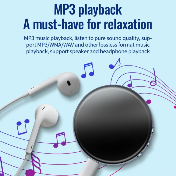 JNN M29 Portable Noise Reduction Smart Voice Control Magnetic Recorder, Memory:16GB