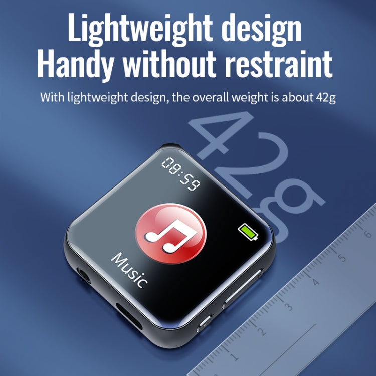 JNN M30 1.44 inch HD Screen Noise Reduction Control MP3 E-Book Player, Memory:64GB