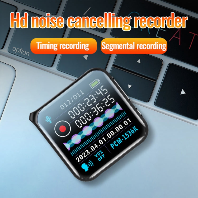 JNN M30 1.44 inch HD Screen Noise Reduction Control MP3 E-Book Player, Memory:128G