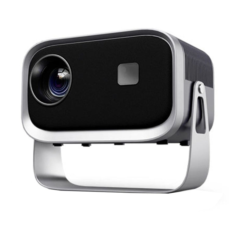 AUN A003 1280x720P 150 Lumens Same Screen Version Portable Home Theater LED HD Digital Projector, UK Plug(Grey)