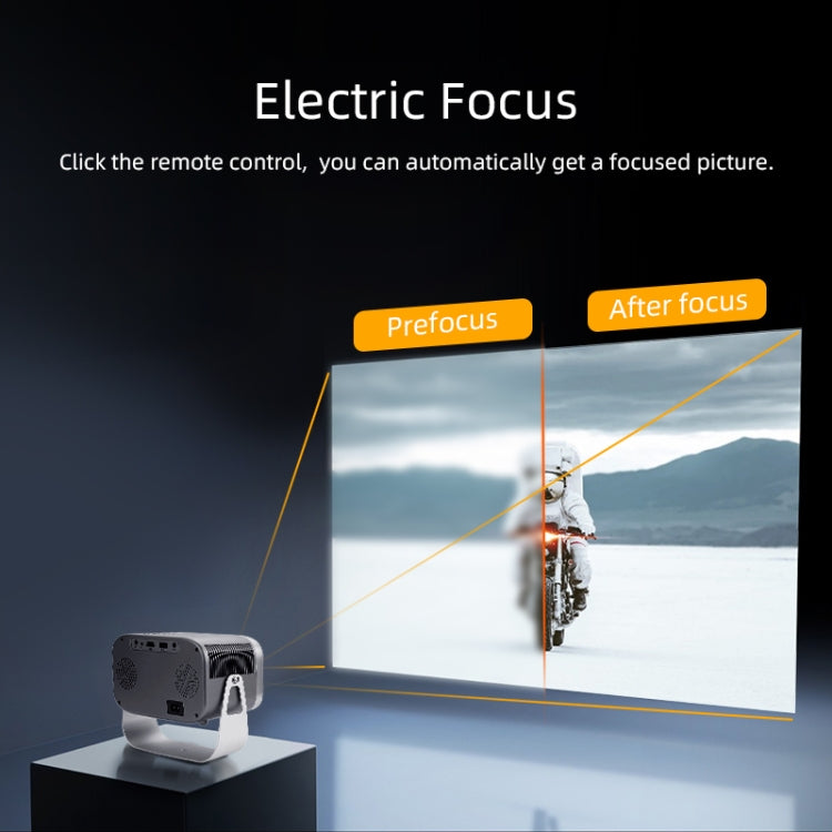 AUN A003 1280x720P 150 Lumens Same Screen Version Portable Home Theater LED HD Digital Projector, UK Plug(Grey)