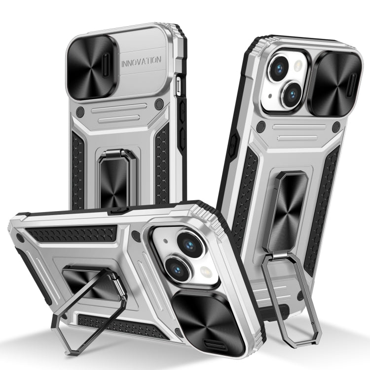 Camshield Robot TPU Hybrid PC Phone Case, For iPhone 15 Pro, For iPhone 15 Plus, For iPhone 15, For iPhone 14 Plus