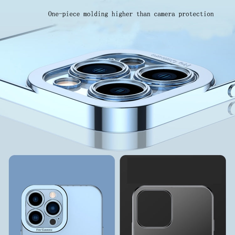For iPhone 15 Electroplating TPU Phone Case(Blue)