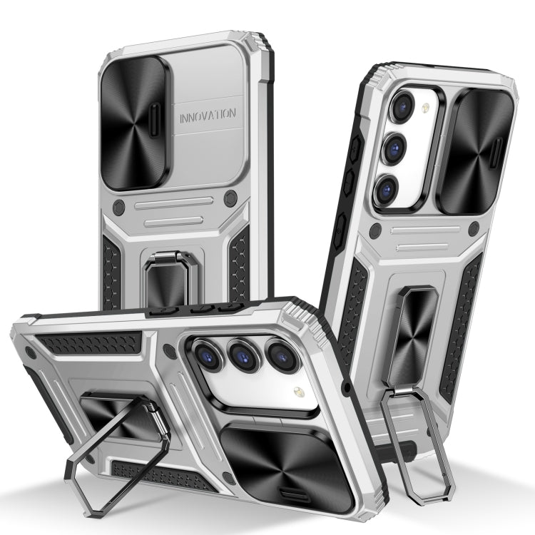 Camshield Robot TPU Hybrid PC Phone Case, For Samsung Galaxy A34 5G, For Samsung Galaxy A54 5G, For Samsung Galaxy S23 Ultra 5G, For Samsung Galaxy S23+ 5G