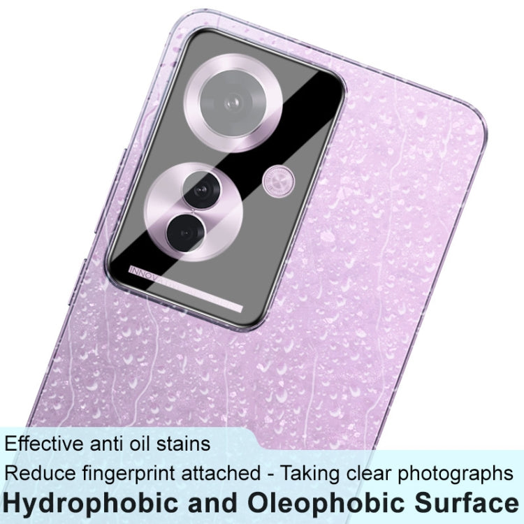 For OPPO Reno11 F 5G / F25 Pro 5G imak High Definition Integrated Glass Lens Film Black Version
