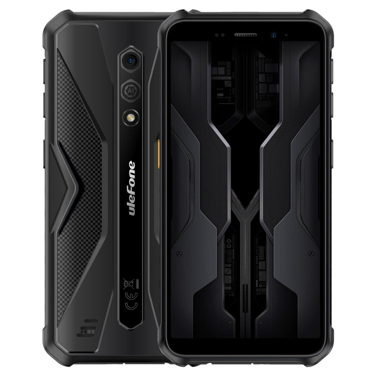[HK Warehouse] Ulefone Armor X12 Pro, 4GB+64GB, IP68/IP69K Rugged Phone, 5.45 inch Android 15 MediaTek Helio G36 Octa Core, Network: 4G, NFC(All Black)
