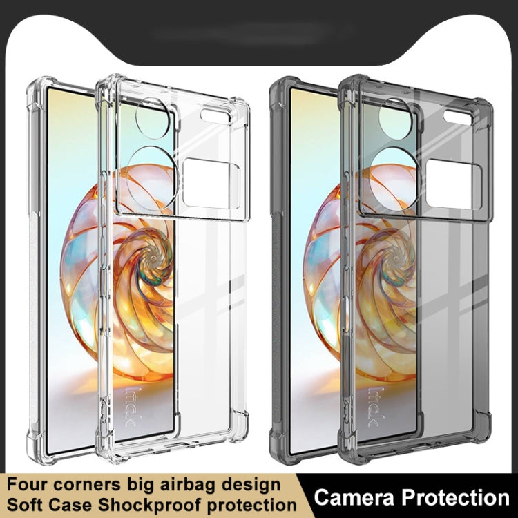 For ZTE nubia Z60 Ultra 5G imak Shockproof Airbag TPU Phone Case(Transparent)