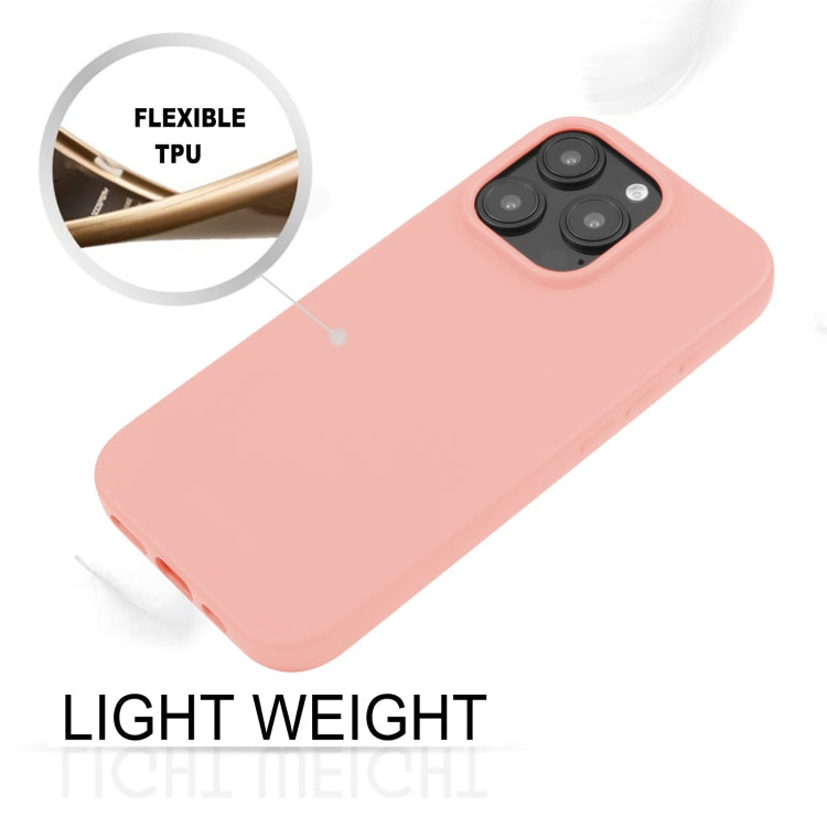 For iPhone 16 Pro Max GOOSPERY SOFT FEELING Liquid TPU Soft Phone Case(Pink)