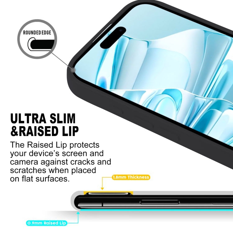 For iPhone 16 Plus GOOSPERY SOFT FEELING Liquid TPU Soft Phone Case(Black)