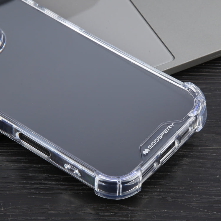 For iPhone 16 Pro Max MERCURY GOOSPERY SUPER Four-Corner Shockproof TPU Phone Case(Transparent)
