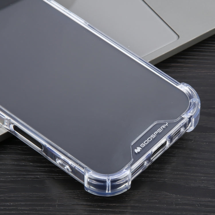 For iPhone 16 Plus MERCURY GOOSPERY SUPER Four-Corner Shockproof TPU Phone Case(Transparent)