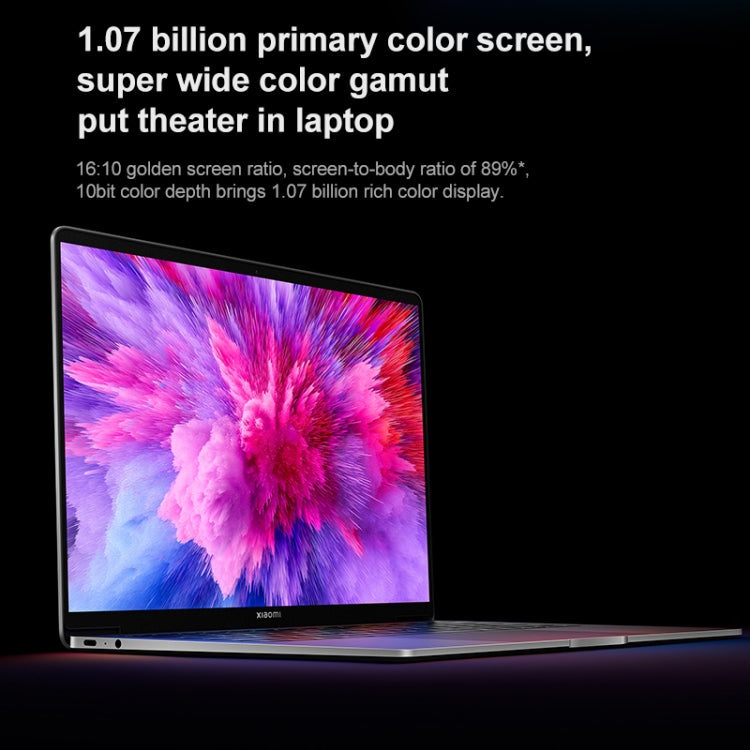 Xiaomi Book Pro 14 inch Laptop, 16GB+512GB, Windows 11 Home Chinese Version, AMD Ryzen 7 6800H Octa Core(Grey)