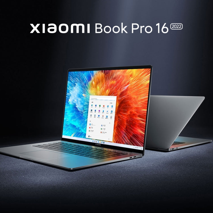 Xiaomi Book Pro 16 2022 Laptop, 16GB+512GB, 16 inch Touch Screen Windows 11 Home Chinese Version, Intel 12th Gen Core i5-1240P Integrated Graphics(Grey)