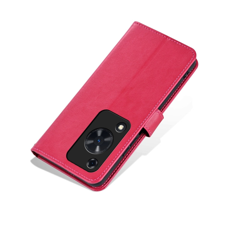 For Huawei Enjoy 70 AZNS Sheepskin Texture Flip Leather Phone Case(Red)
