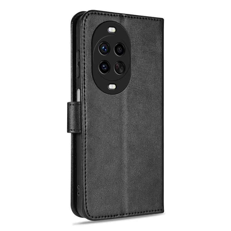 For Huawei nova 14 Pro 5G AZNS Sheepskin Texture Flip Leather Phone Case(Black)