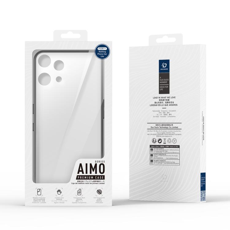 DUX DUCIS Aimo Series TPU + PC Frosted Feel Phone Case, For Nothing Phone 3a Lite, For Nothing Phone 3, For Nothing CMF Phone 2 Pro, For Nothing Phone 3a, For Nothing Phone 3a Pro