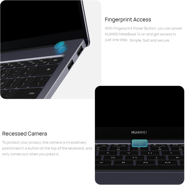 HUAWEI MateBook 14 Laptop, 16GB+1TB, 14 inch Touch Screen Windows 11 Home Chinese Version, Intel 12th Gen Core i5-1240P Integrated Graphics(Silver)