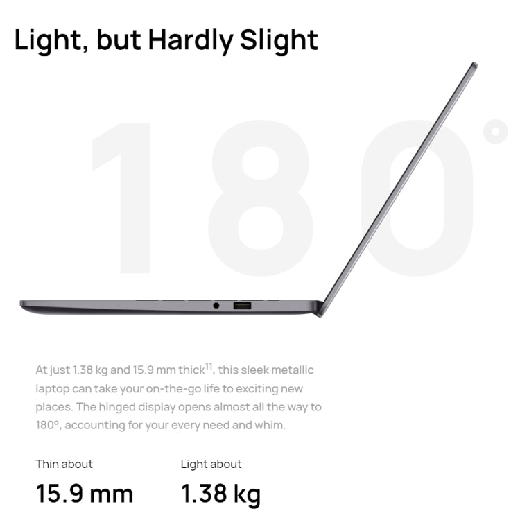 HUAWEI MateBook B3-430 Laptop, 16GB+512GB, 14 inch Windows 11 Home Chinese Version, Intel 12th Gen Core i7-1260P Integrated Graphics(Dark Grey)