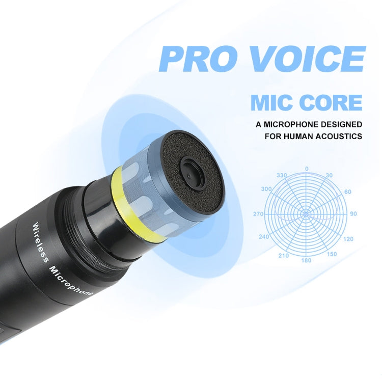 XTUGA A140-HB Wireless Microphone System 4 Channel Handheld Lavalier Headset Microphone(AU Plug)