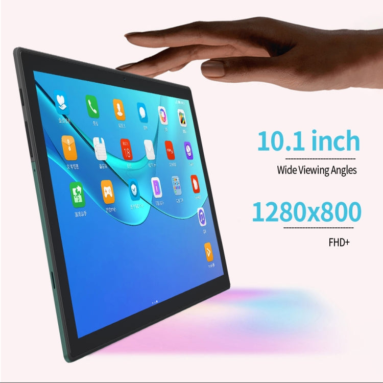 BDF P70 4G LTE Tablet PC 10.1 inch, 8GB+256GB, Android 12 MTK6762 Octa Core, Support Dual SIM, EU Plug(Gold)