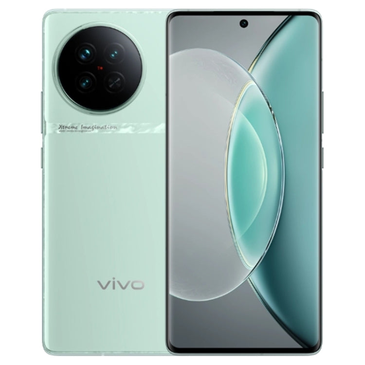 vivo X90s 5G,Triple Back Cameras, 8GB+256GB, Face ID Screen Fingerprint Identification, 6.78 inch Android 13.0 OriginOS 3 Dimensity 9200+ Octa Core, NFC, OTG, Network: 5G, Support Google Play(Green)