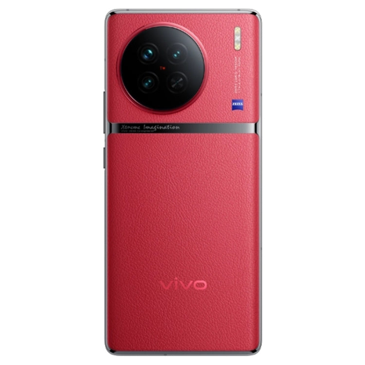 vivo X90s 5G,Triple Back Cameras, 12GB+256GB, Face ID Screen Fingerprint Identification, 6.78 inch Android 13.0 OriginOS 3 Dimensity 9200+ Octa Core, NFC, OTG, Network: 5G, Support Google Play(Red)