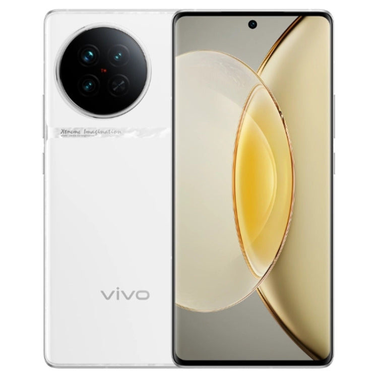 vivo X90s 5G,Triple Back Cameras, 12GB+512GB, Face ID Screen Fingerprint Identification, 6.78 inch Android 13.0 OriginOS 3 Dimensity 9200+ Octa Core, NFC, OTG, Network: 5G, Support Google Play(White)