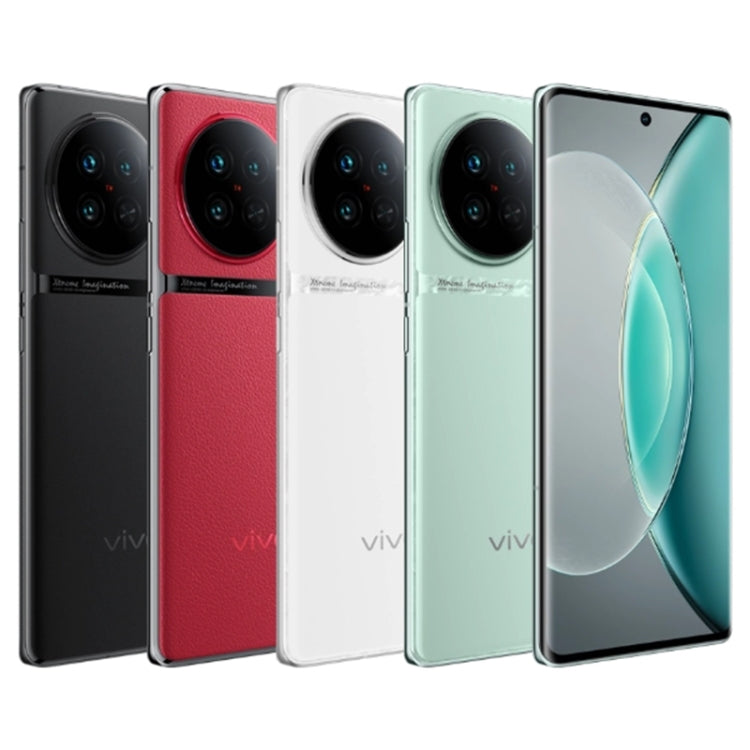 vivo X90s 5G,Triple Back Cameras, 12GB+512GB, Face ID Screen Fingerprint Identification, 6.78 inch Android 13.0 OriginOS 3 Dimensity 9200+ Octa Core, NFC, OTG, Network: 5G, Support Google Play(Green)