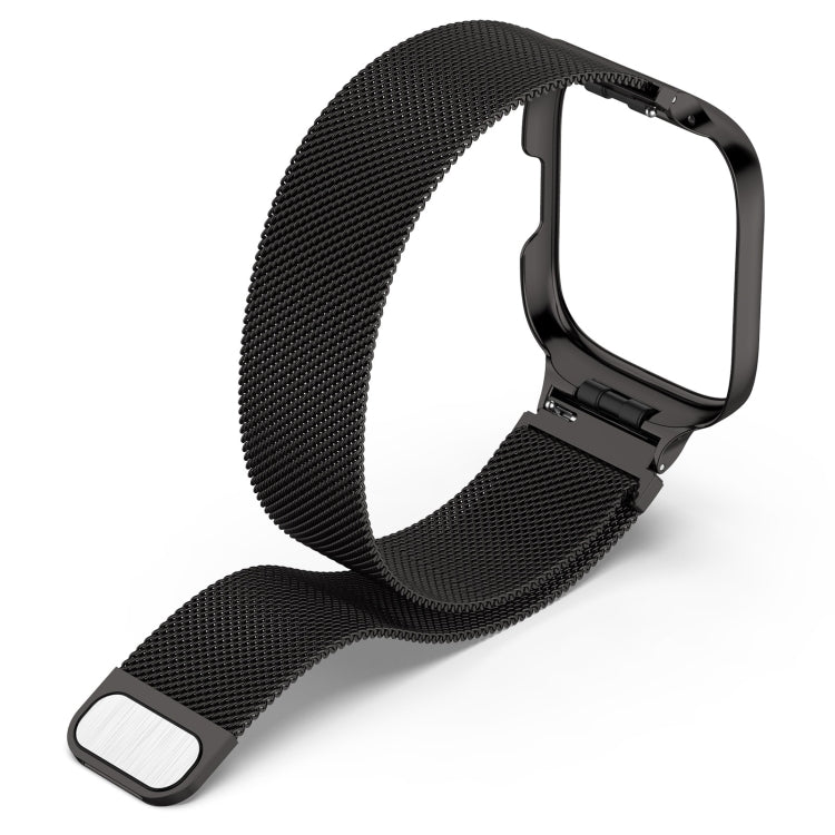 2 in 1 Milan Metal Watch Band with Watch Frame, For Redmi Watch 3 Lite / Watch 3 Active