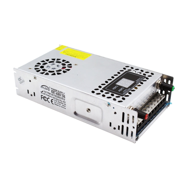 GYUSPW Adjustable Voltage and Current Light Bar Regulated Switching Power Supply, SE-480-12 DC12V 480W 40A, SE-480-24 DC24V 480W 20A, SE-480-36 DC36V 480W 14A, SE-480-48 DC48V 480W 10A, SE-600-12 DC12V 600W 50A, SE-600-24 DC24V 600W 25A                ...