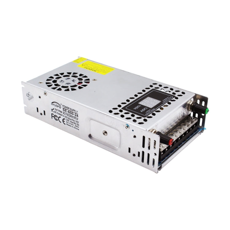 GYUSPW Adjustable Voltage and Current Light Bar Regulated Switching Power Supply, SE-480-12 DC12V 480W 40A, SE-480-24 DC24V 480W 20A, SE-480-36 DC36V 480W 14A, SE-480-48 DC48V 480W 10A, SE-600-12 DC12V 600W 50A, SE-600-24 DC24V 600W 25A                ...